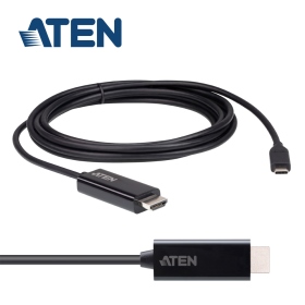 ATEN USB-C 轉 4K HDMI 轉接線 (2.7公尺)