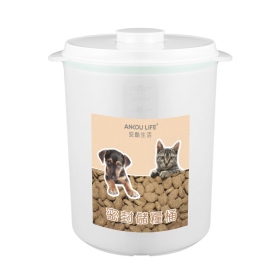 【安酷生活】一鍵搞定密封儲糧桶 7000ml